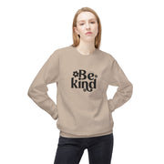 Be Kind Floral Crewneck Unisex Sweatshirt
