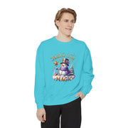 Believe in the Magic Snowman Unisex Sweatshirt