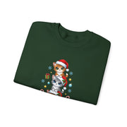 Cute Christmas Holiday Stack of Kittens Sweatshirt