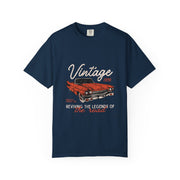 Vintage Car T-Shirt | Unisex Garment-Dyed Tee for Car Lovers, Retro Style Shirt, Cool Graphic Tee, Birthday Gift, Casual Wear