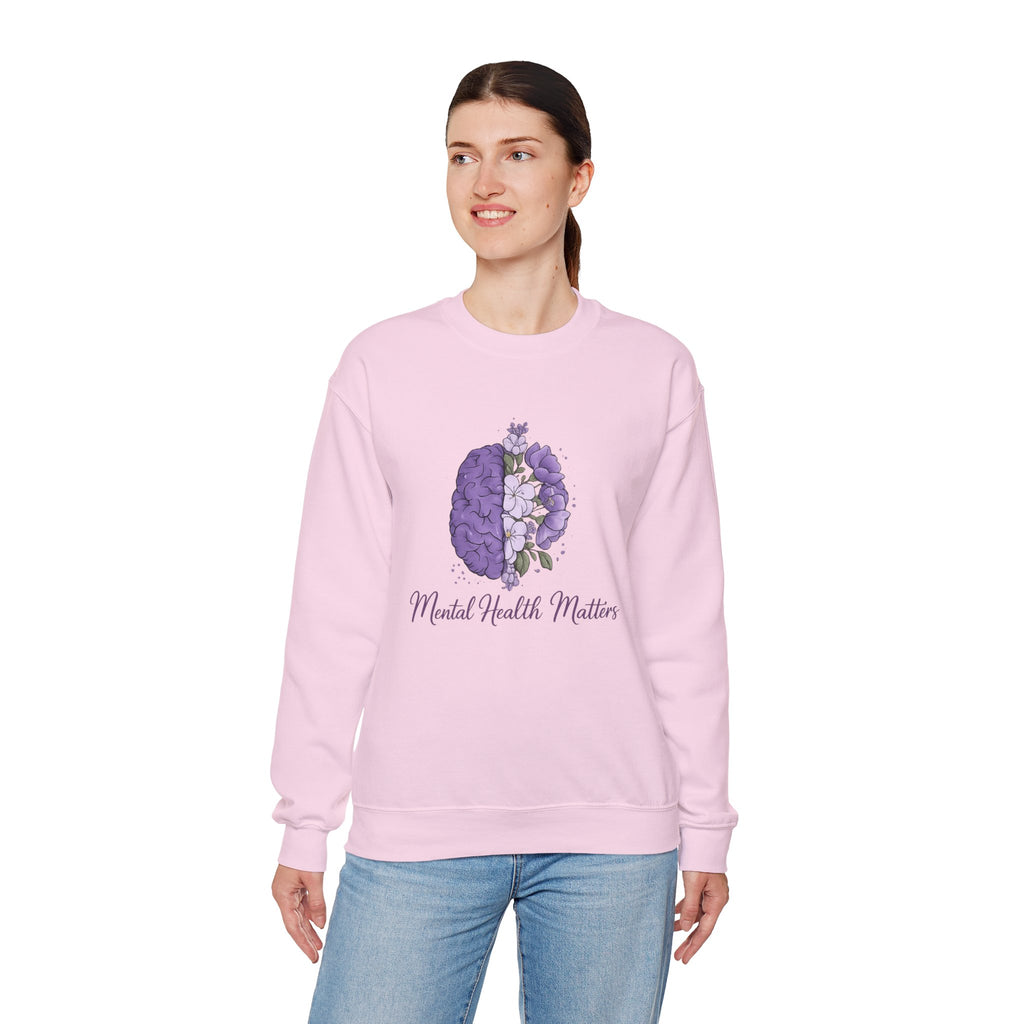 'Mental Health Matters' Women Sweatshirt.