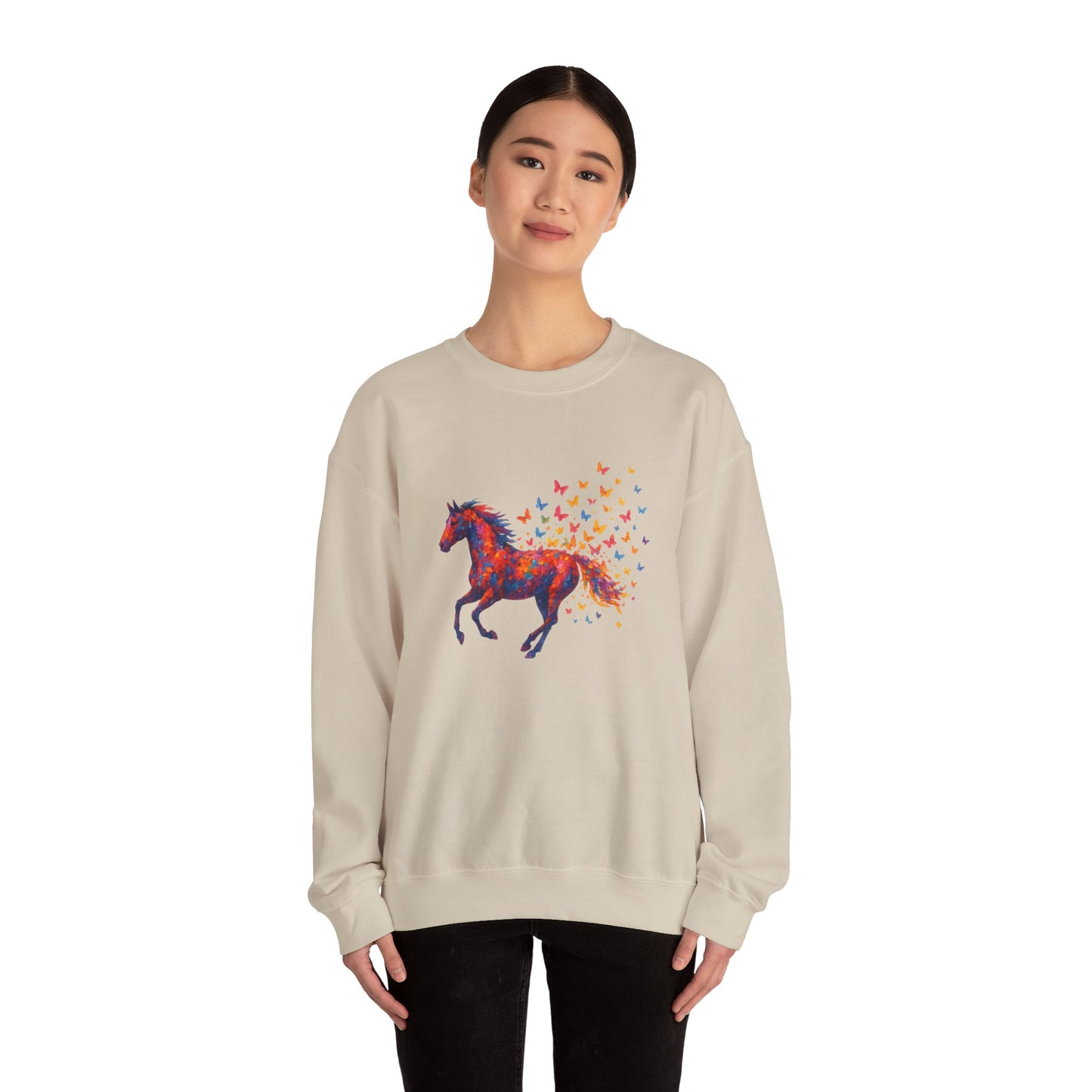 Colorful Unicorn & Butterflies Sweatshirt