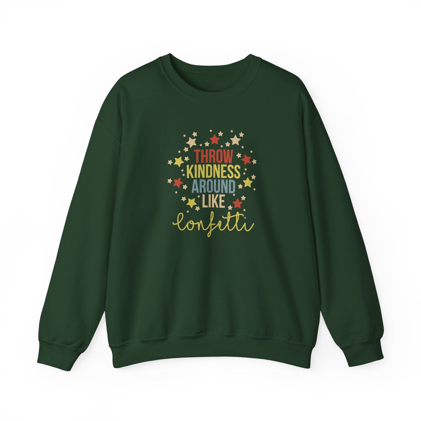 Crewneck Inspirational Graphic Sweatshirt.