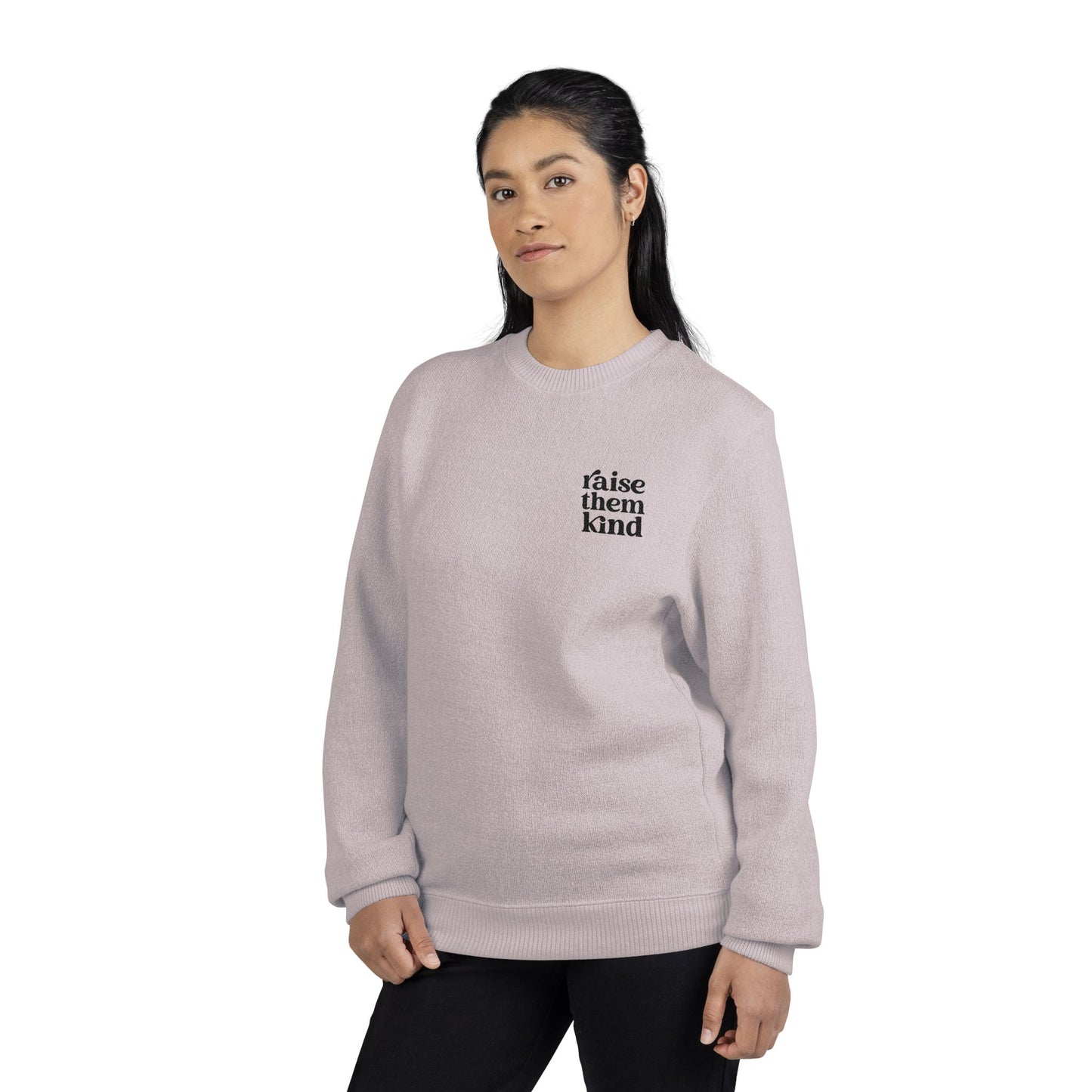 Kindness Embroidered Crewneck Unisex Sweatshirt