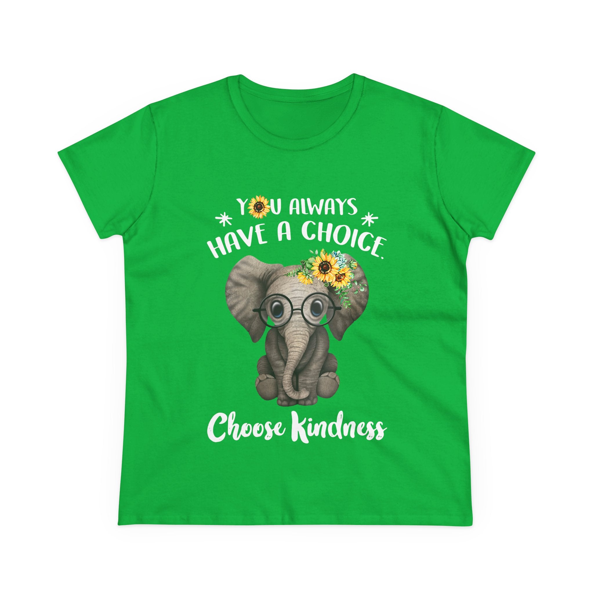 Choose Kindness Elephant Women T-Shirt