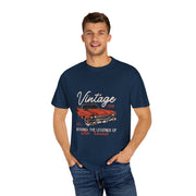 Vintage Car T-Shirt | Unisex Garment-Dyed Tee for Car Lovers, Retro Style Shirt, Cool Graphic Tee, Birthday Gift, Casual Wear