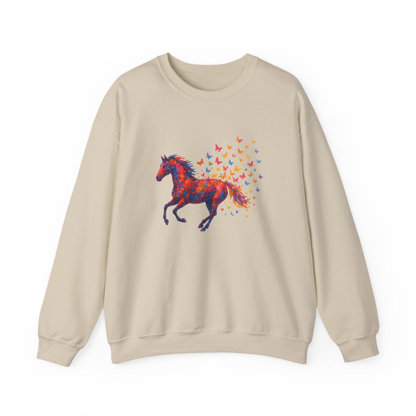 Colorful Unicorn & Butterflies Sweatshirt