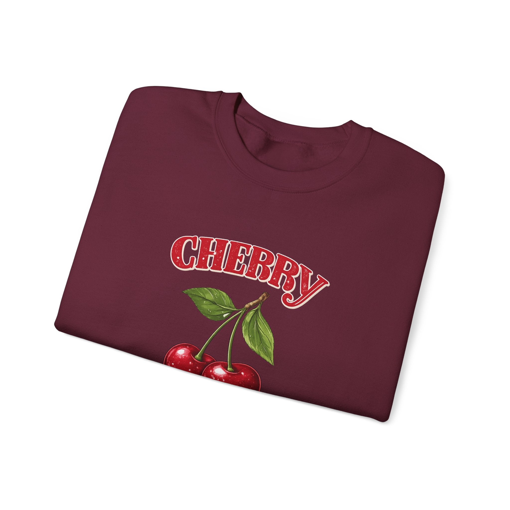 Cherry Graphic Women Sweatshirt.