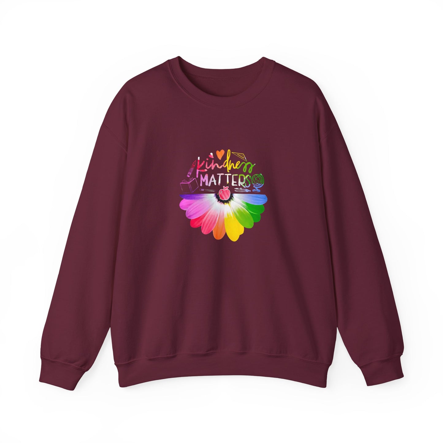 Crewneck Rainbow Daisy Sweatshirt