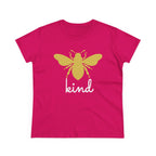 Yellow Bee Graphic Cotton Women T‑Shirt