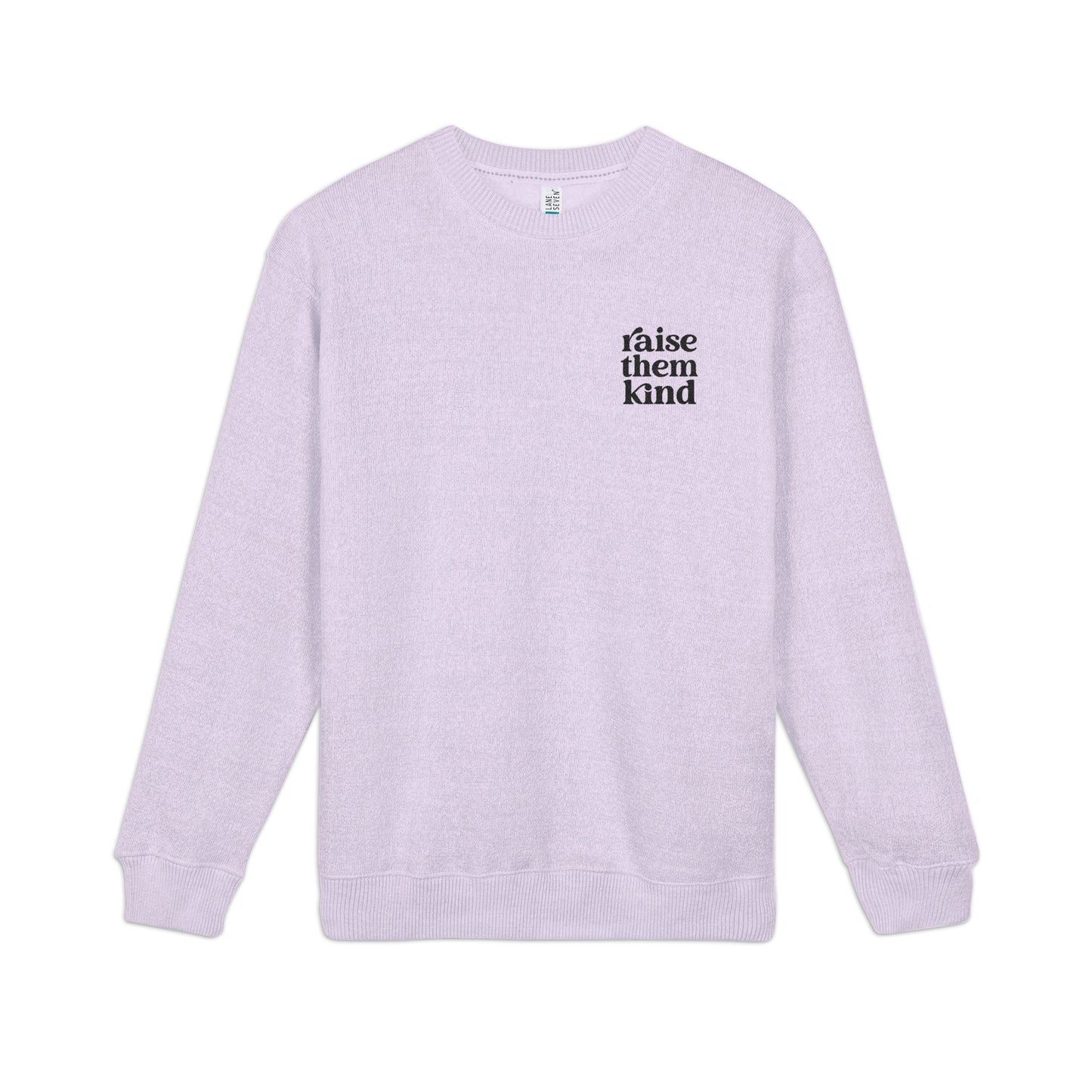 Kindness Embroidered Crewneck Unisex Sweatshirt