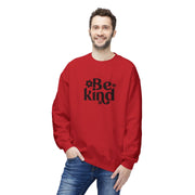 Be Kind Floral Crewneck Unisex Sweatshirt