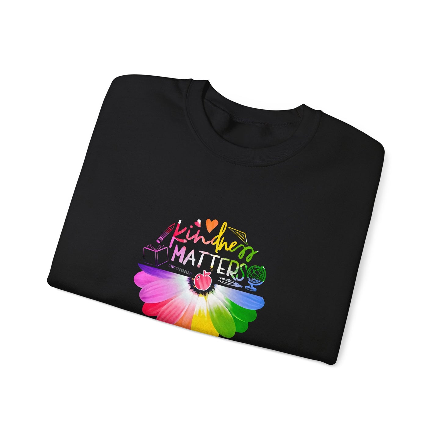 Crewneck Rainbow Daisy Sweatshirt