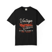 Vintage Car T-Shirt | Unisex Garment-Dyed Tee for Car Lovers, Retro Style Shirt, Cool Graphic Tee, Birthday Gift, Casual Wear