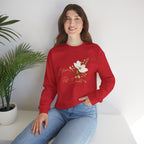 Floral 'Bloom Past Darkness' Crewneck Sweatshirt