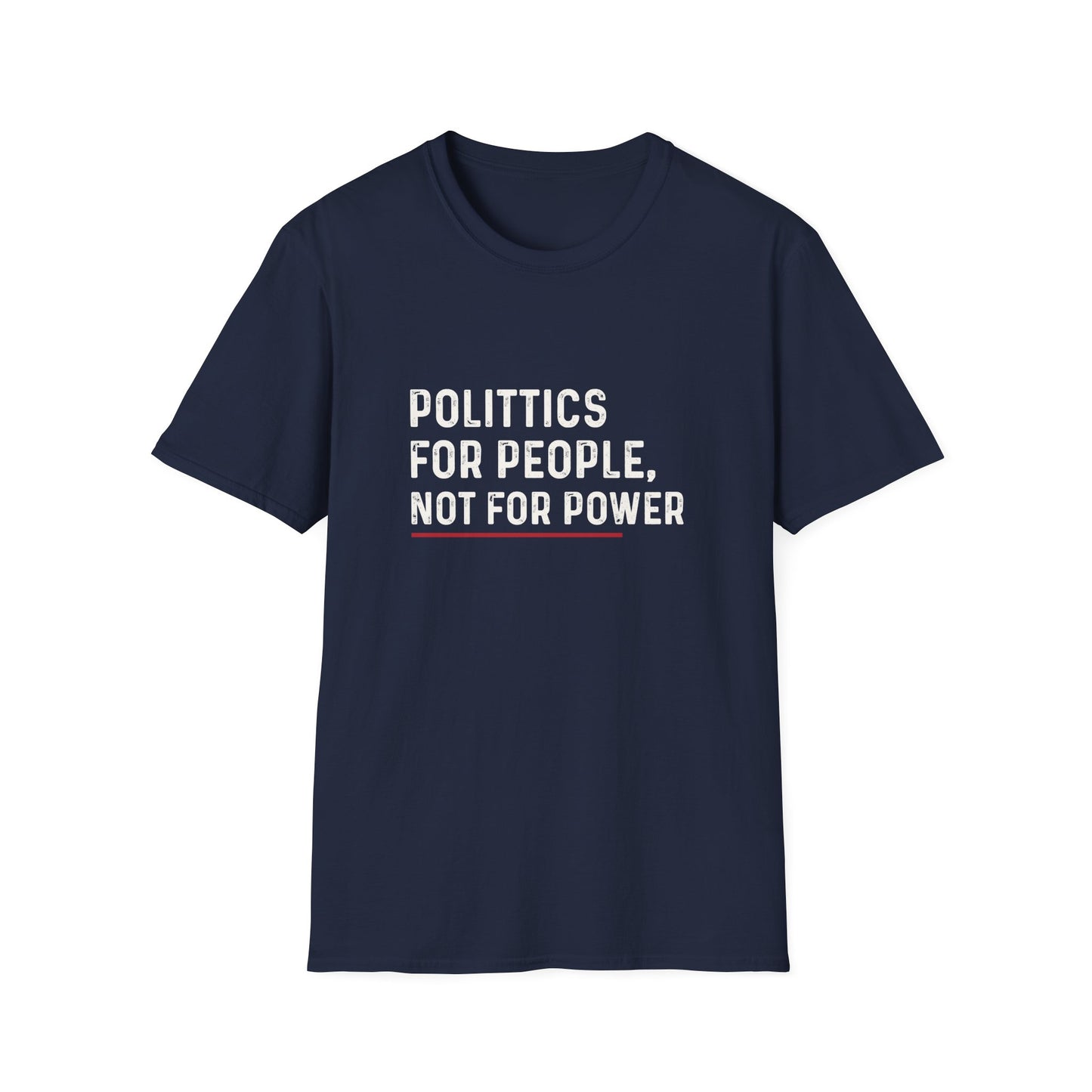 Unisex Empowerment T-Shirt - Politics for People, Not for Power, Activist Shirt, Gift for Change Makers, Statement Tee, Causal Wear, [...]