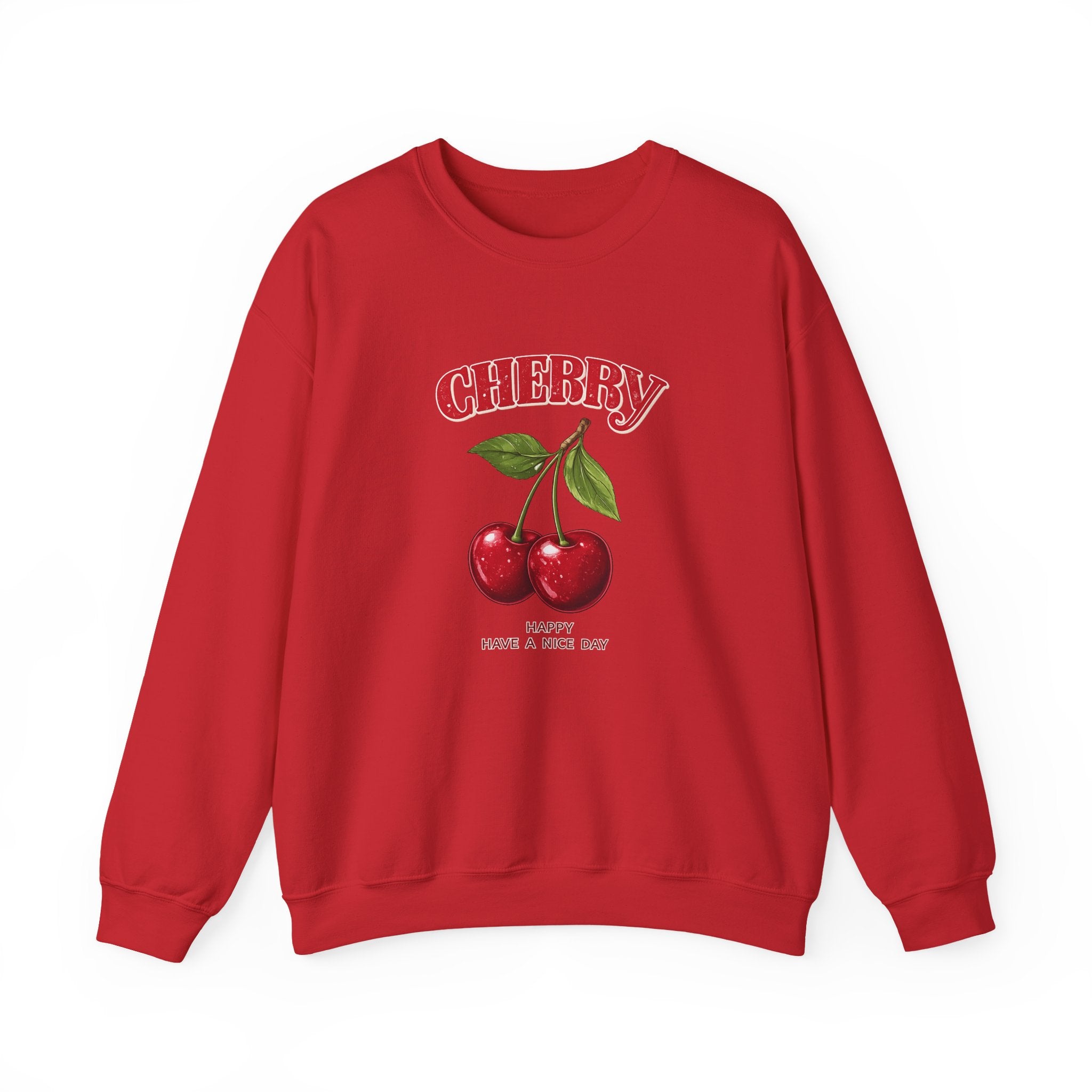 Cherry Graphic Women Sweatshirt.