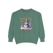Believe in the Magic Snowman Unisex Sweatshirt