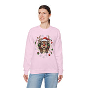 Cute & Comical Reindeer Breakthrough Unisex Sweatshirt