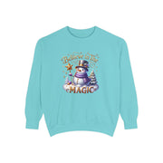 Believe in the Magic Snowman Unisex Sweatshirt