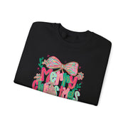 'Merry Christmas' Holiday Graphic Crewneck Sweatshirt