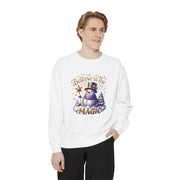 Believe in the Magic Snowman Unisex Sweatshirt