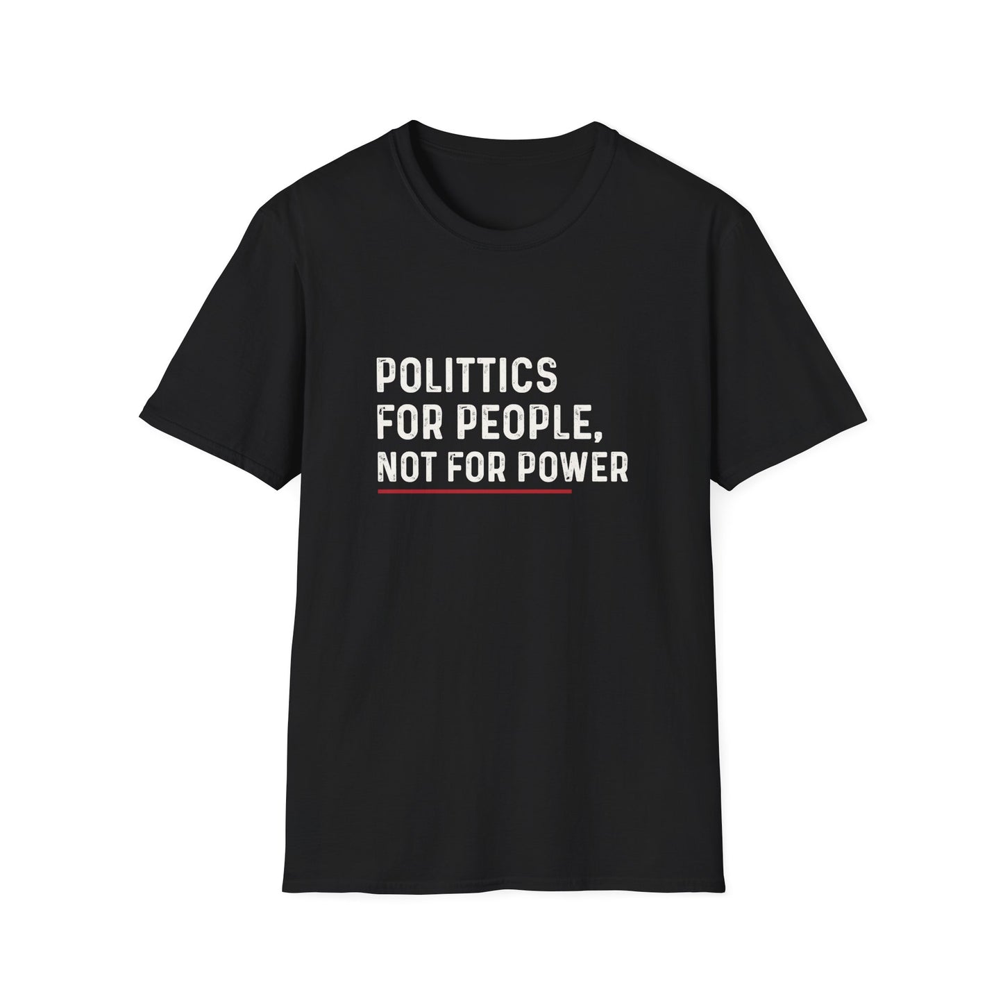 Unisex Empowerment T-Shirt - Politics for People, Not for Power, Activist Shirt, Gift for Change Makers, Statement Tee, Causal Wear, [...]