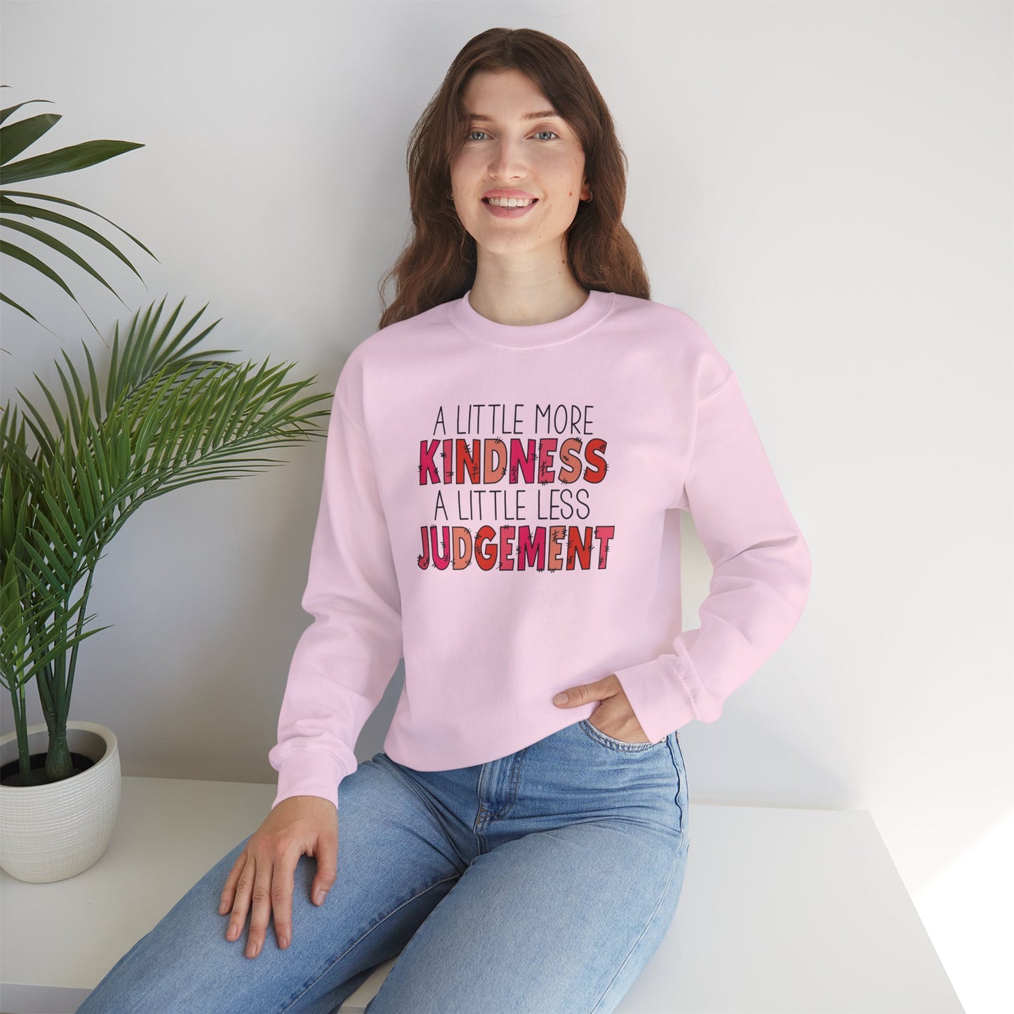 Kindness Over Judgment Crewneck Sweatshirt