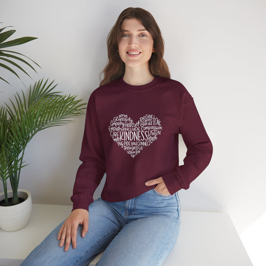 Kindness Heart Women Sweatshirt.