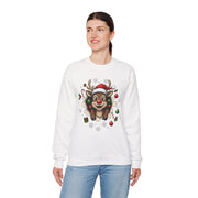 Cute & Comical Reindeer Breakthrough Unisex Sweatshirt