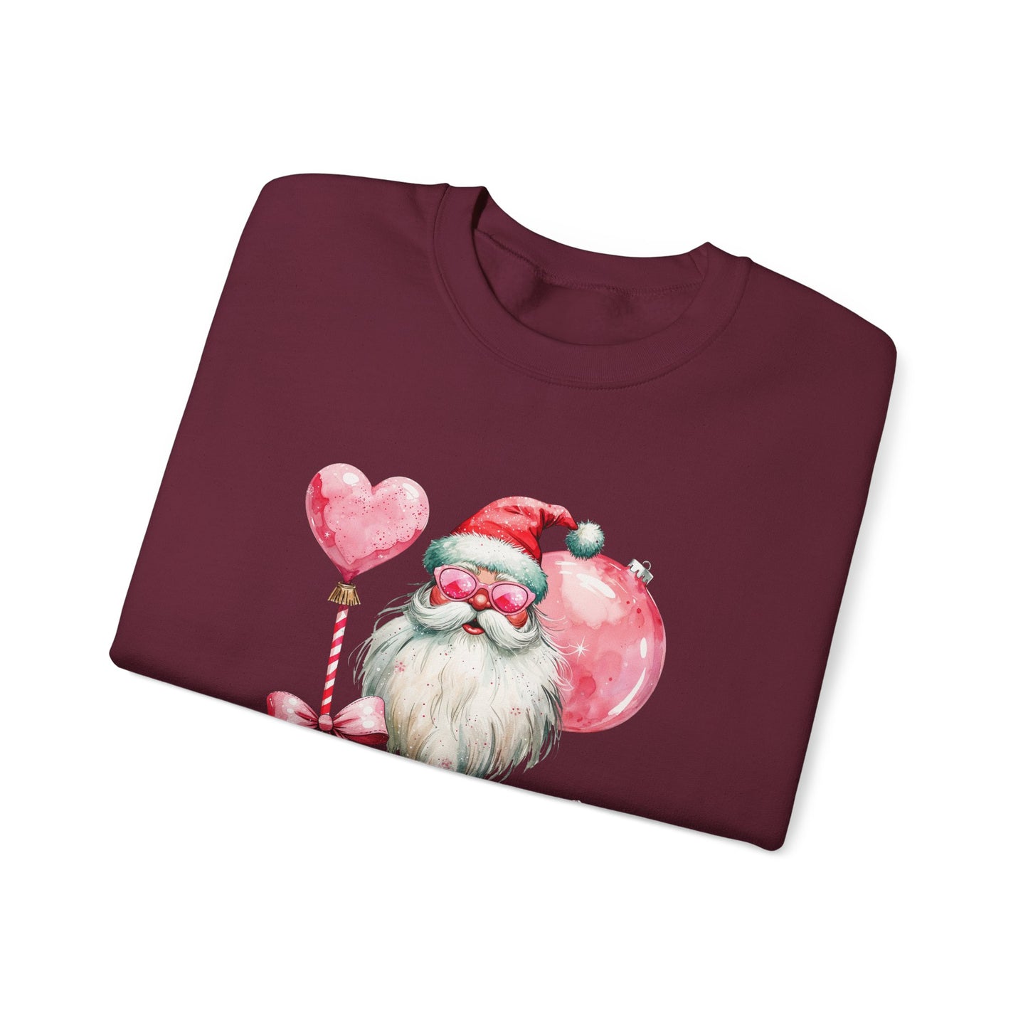 Valentine Santa Crewneck Sweatshirt
