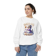 Believe in the Magic Snowman Unisex Sweatshirt