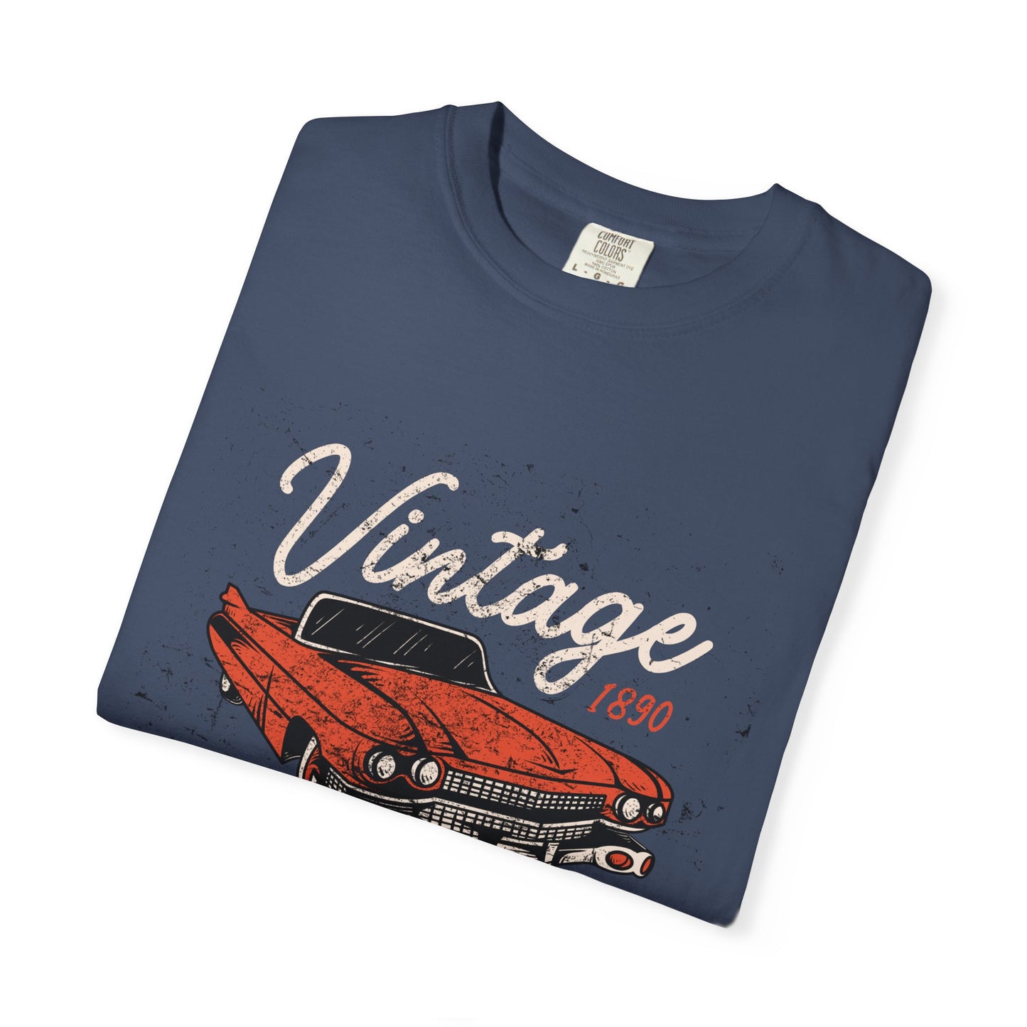 Vintage Car T-Shirt | Unisex Garment-Dyed Tee for Car Lovers