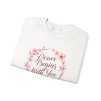 Peace Begins With You- Women Sweatshirt .