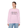 Life Is Good Daisy Crewneck Sweatshirt