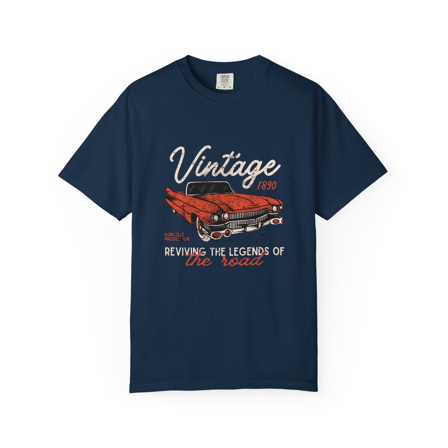 Vintage Car T-Shirt | Unisex Garment-Dyed Tee for Car Lovers
