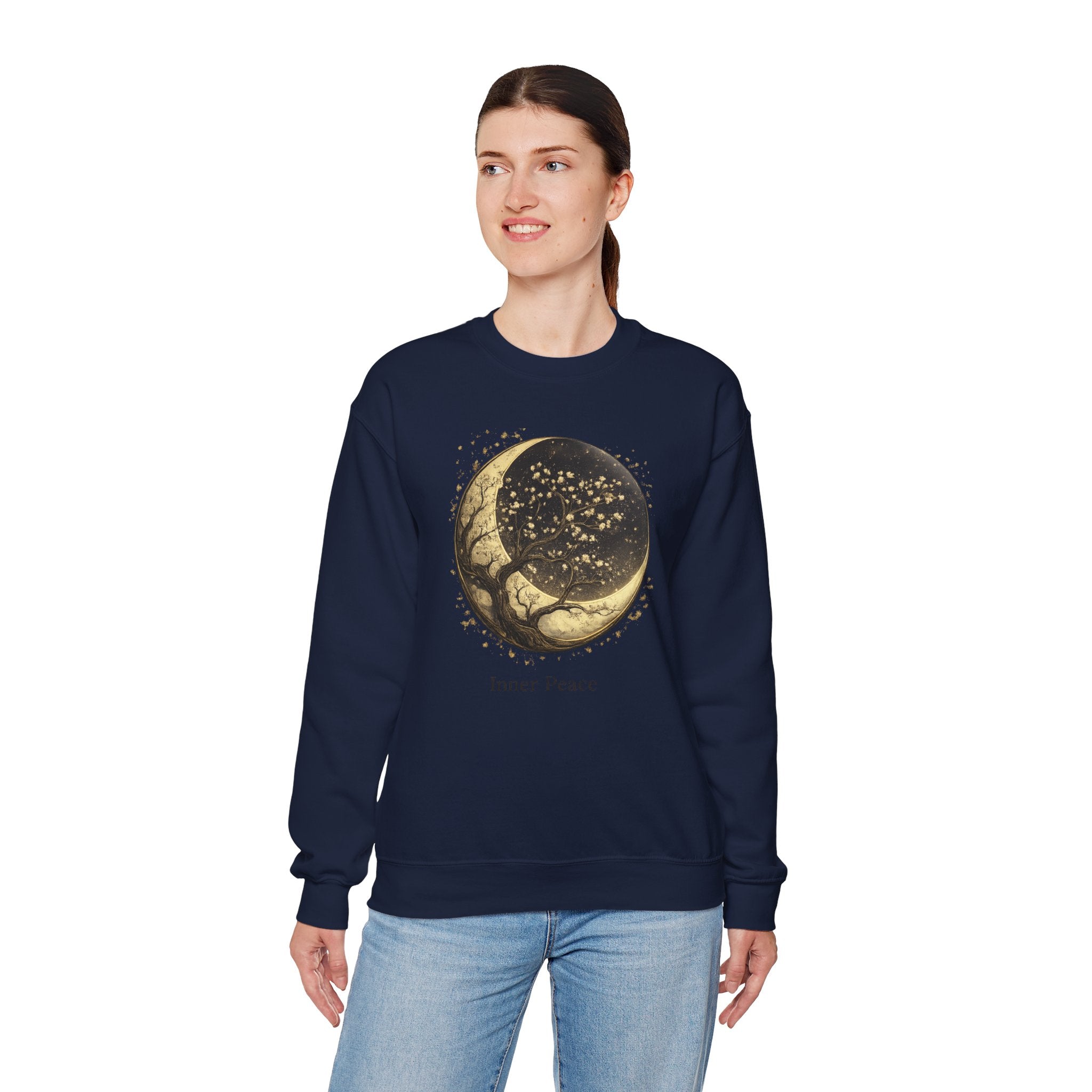 Moon Meditation Graphic Sweatshirt