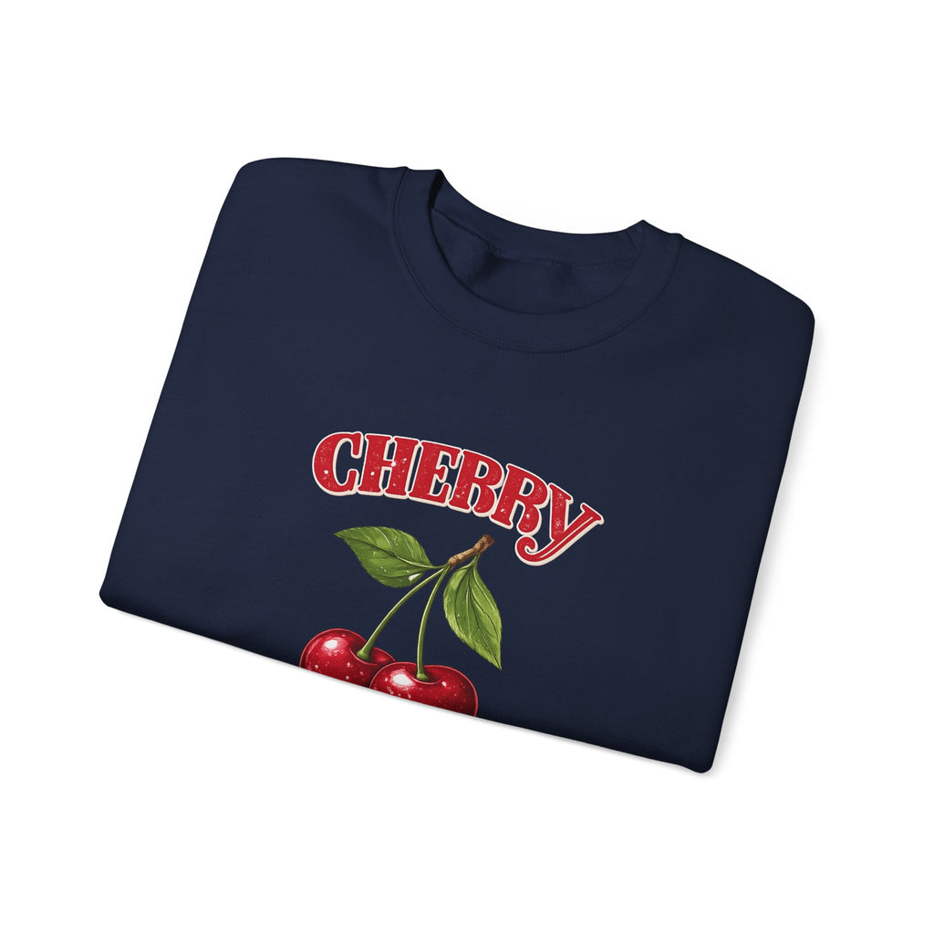 Cherry Graphic Women Sweatshirt.