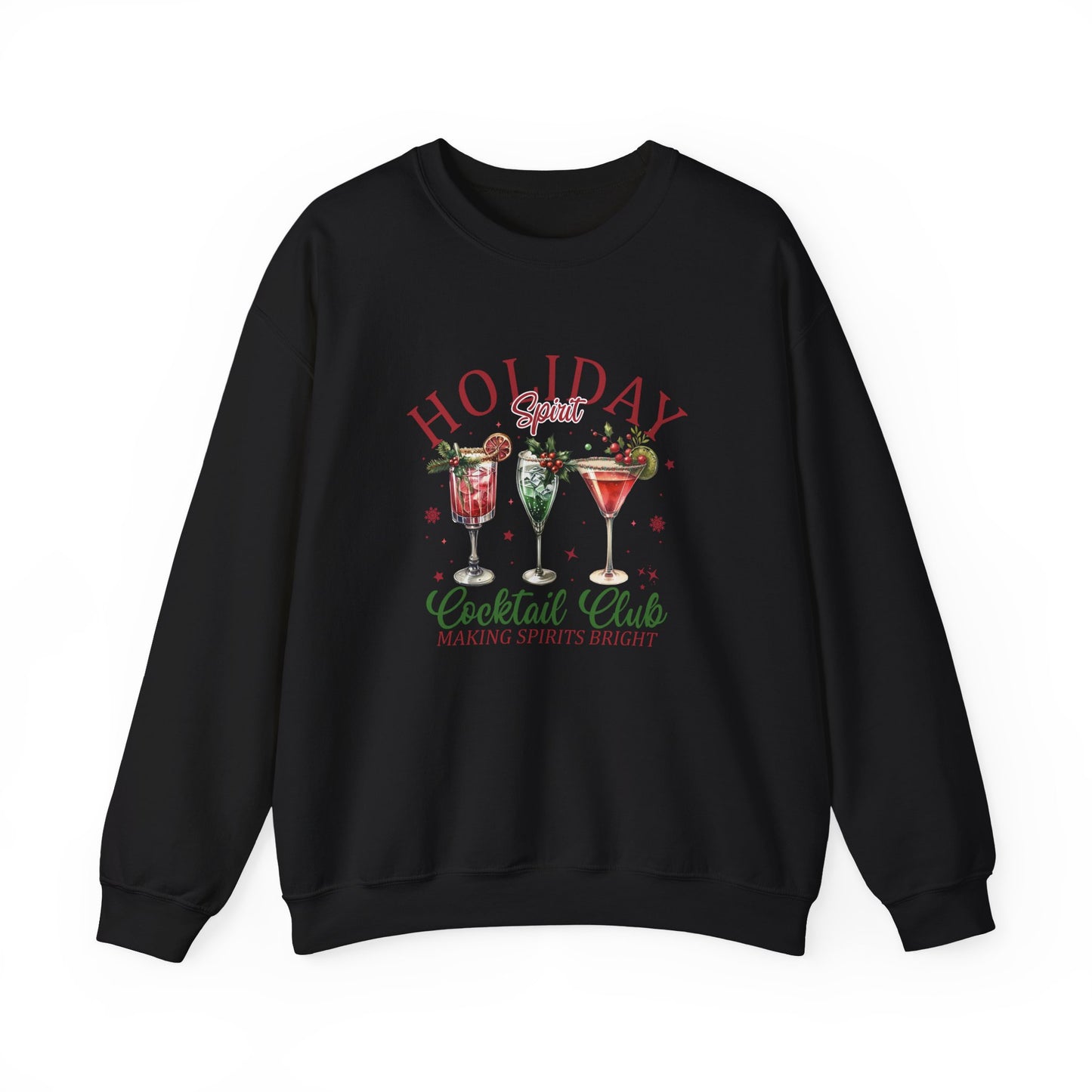 Holiday Cocktail Club Crewneck Sweatshirt
