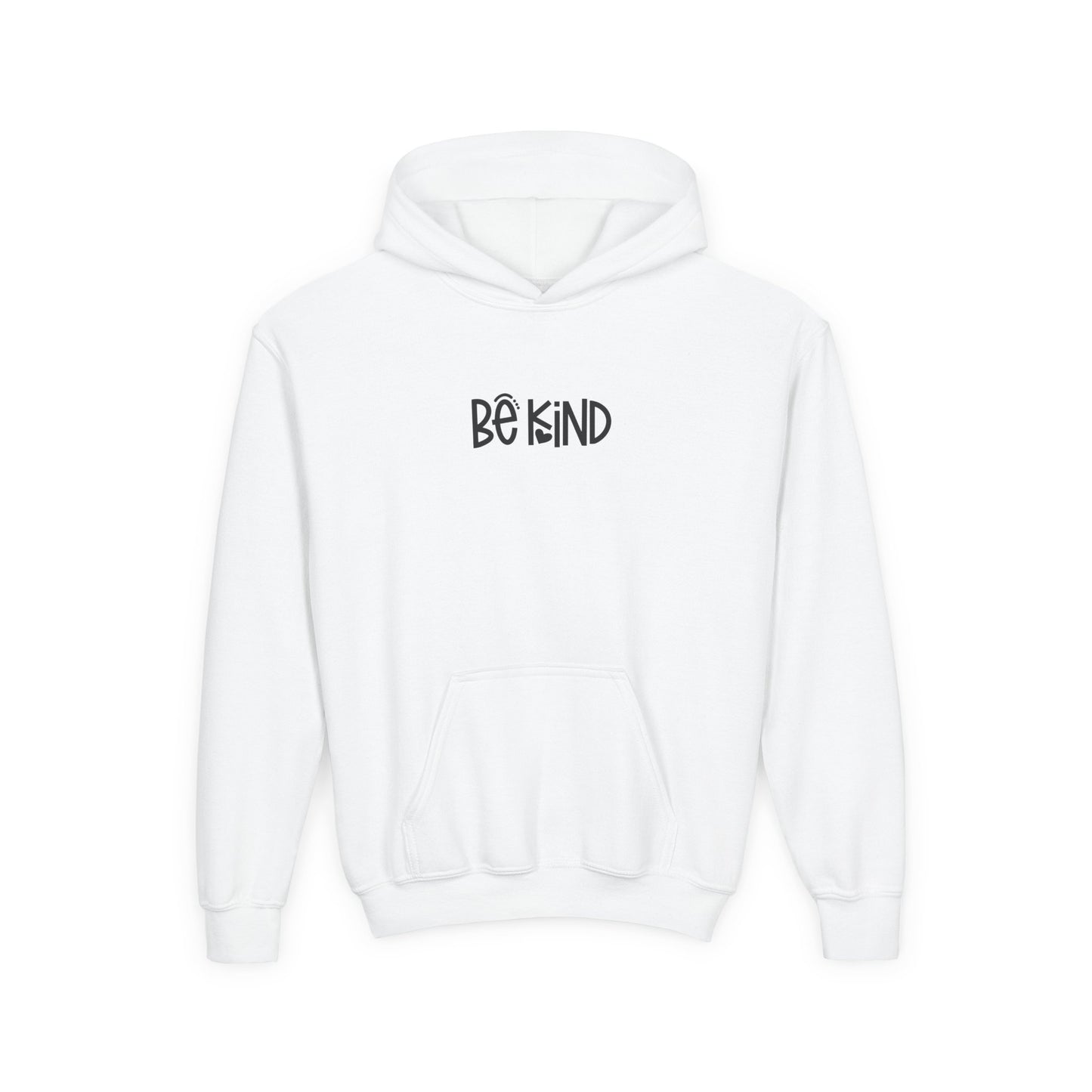 Be Kind Youth Hoodie — Positive Message Kids Sweatshirt