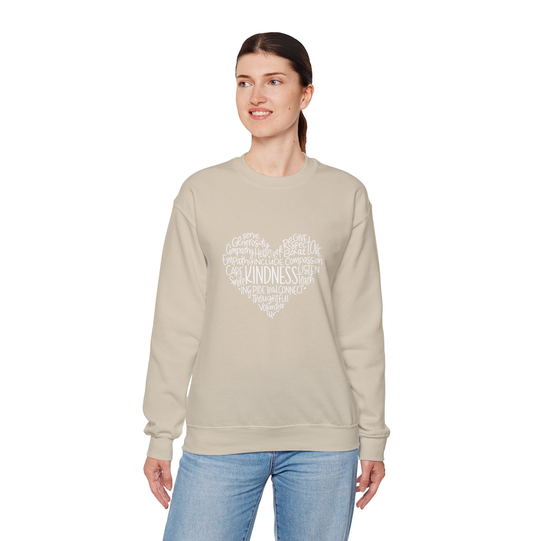 Kindness Heart Women Sweatshirt.