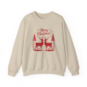 Christmas Reindeer Crewneck Unisex Sweatshirt