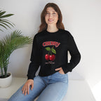 Cherry Graphic Women Sweatshirt.