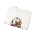 Owl & Wildflower Crewneck Sweatshirt.