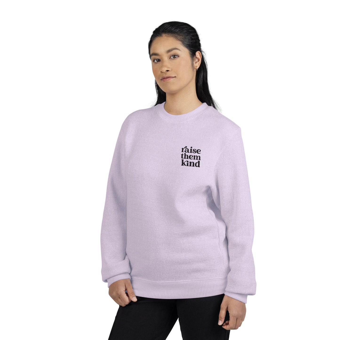 Kindness Embroidered Crewneck Unisex Sweatshirt