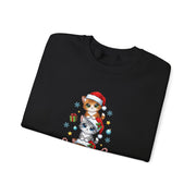 Cute Christmas Holiday Stack of Kittens Sweatshirt