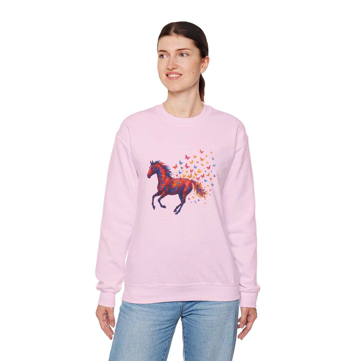 Colorful Unicorn & Butterflies Sweatshirt