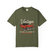 Vintage Car T-Shirt | Unisex Garment-Dyed Tee for Car Lovers, Retro Style Shirt, Cool Graphic Tee, Birthday Gift, Casual Wear