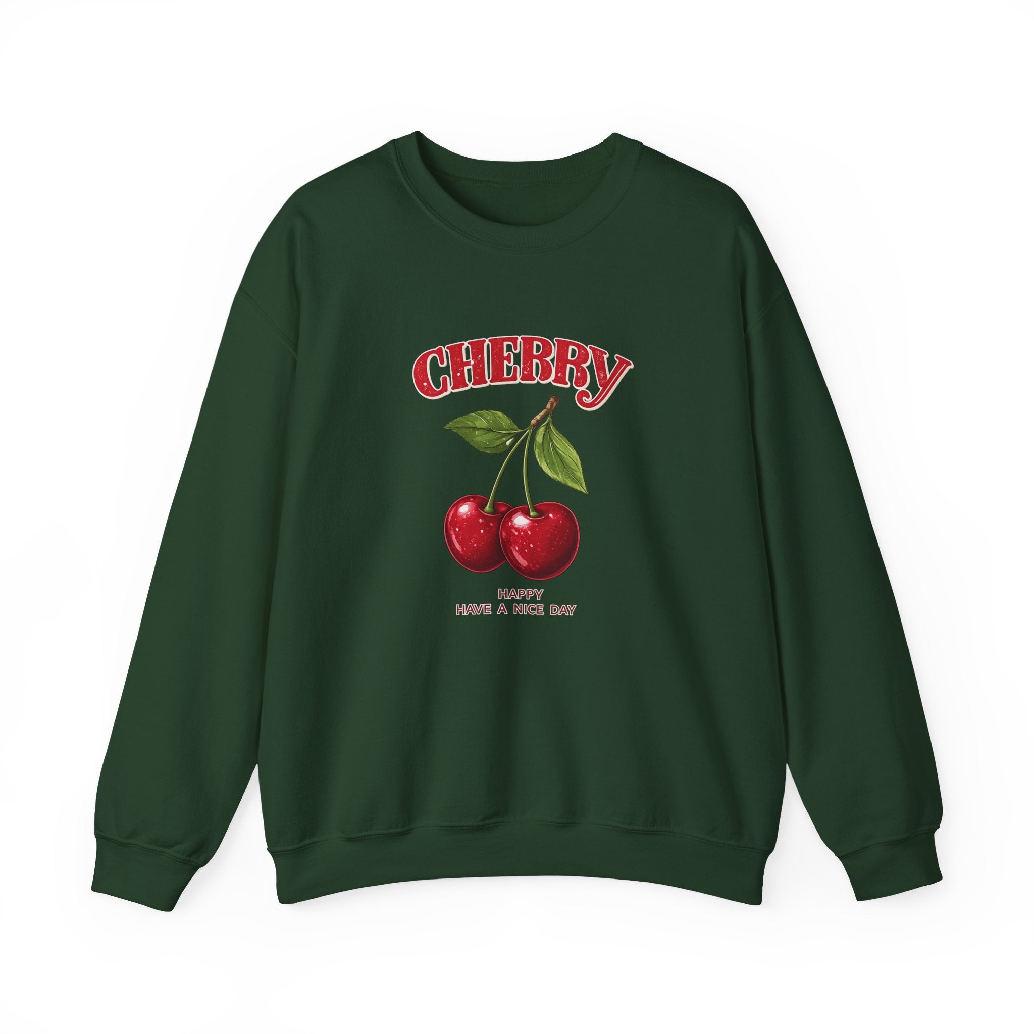 Cherry Graphic Women Sweatshirt.