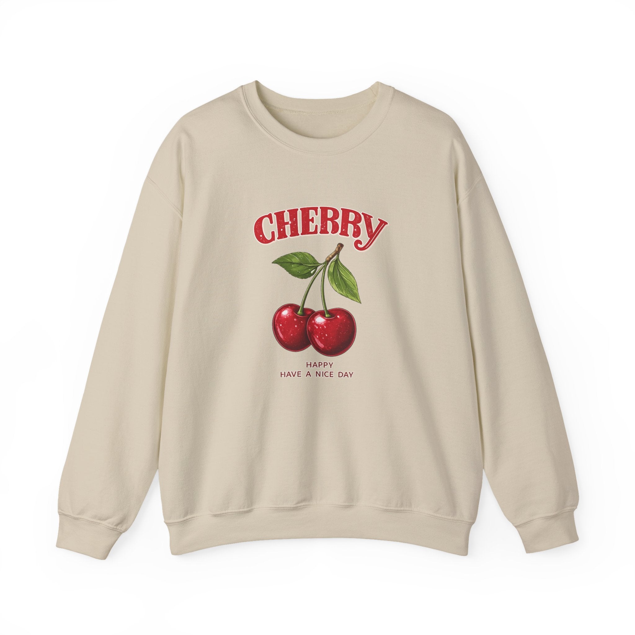 Cherry Graphic Women Sweatshirt.